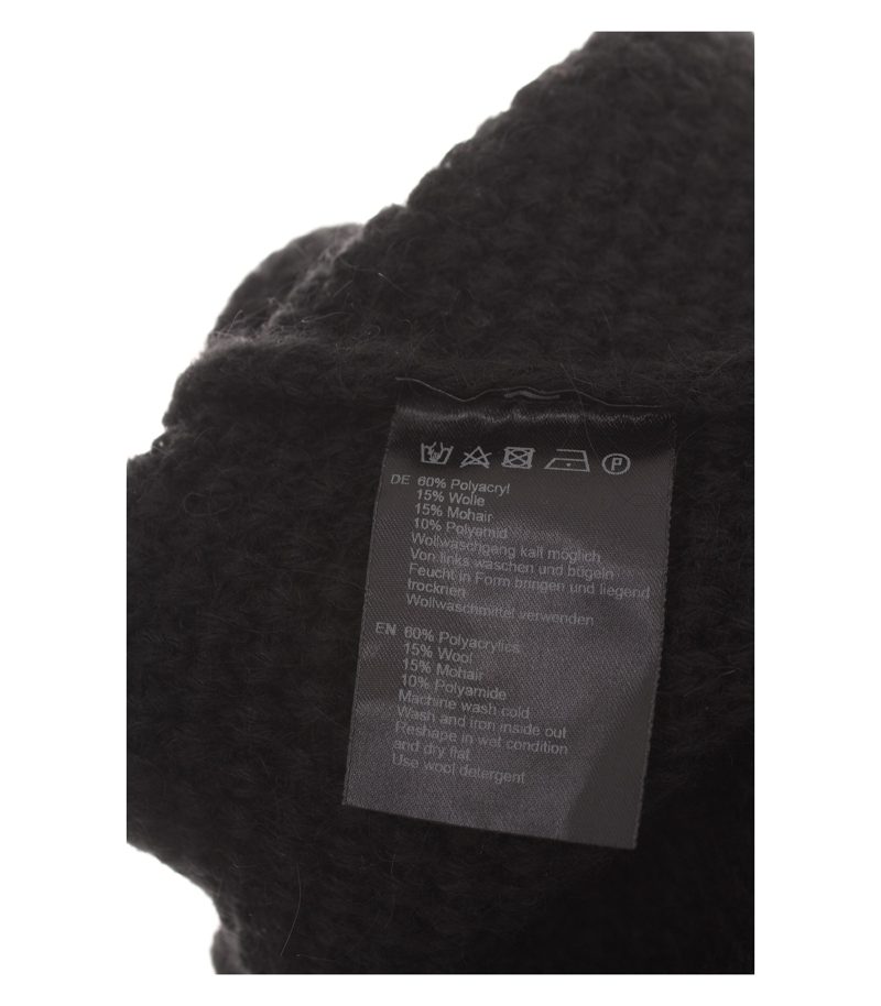 Hallhuber Damen Pullover Gr. 40  Schwarz Wolle Mohair Mix – Foto 6