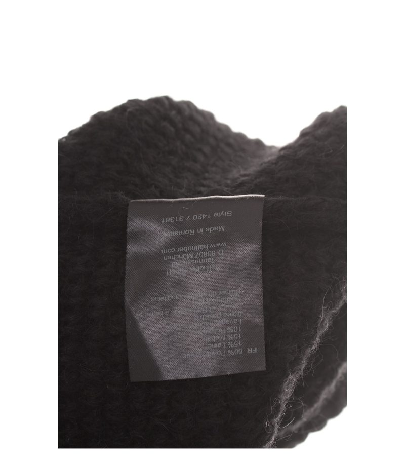 Hallhuber Damen Pullover Gr. 40  Schwarz Wolle Mohair Mix – Foto 7