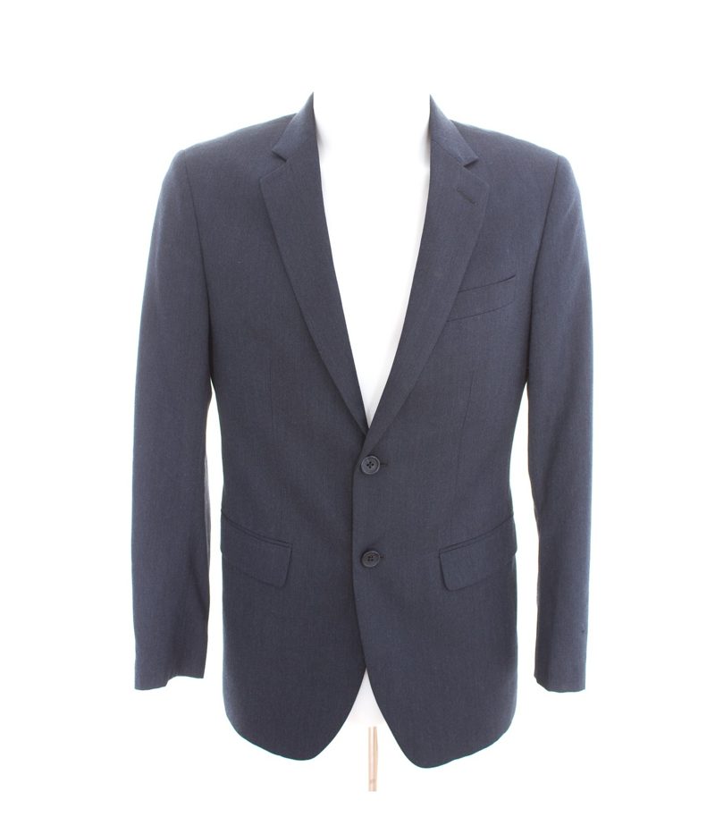 BANANA REPUBLIC Herren Sakko Slim Fit Navyblau Gr. 38 S DE 24 – Foto 1