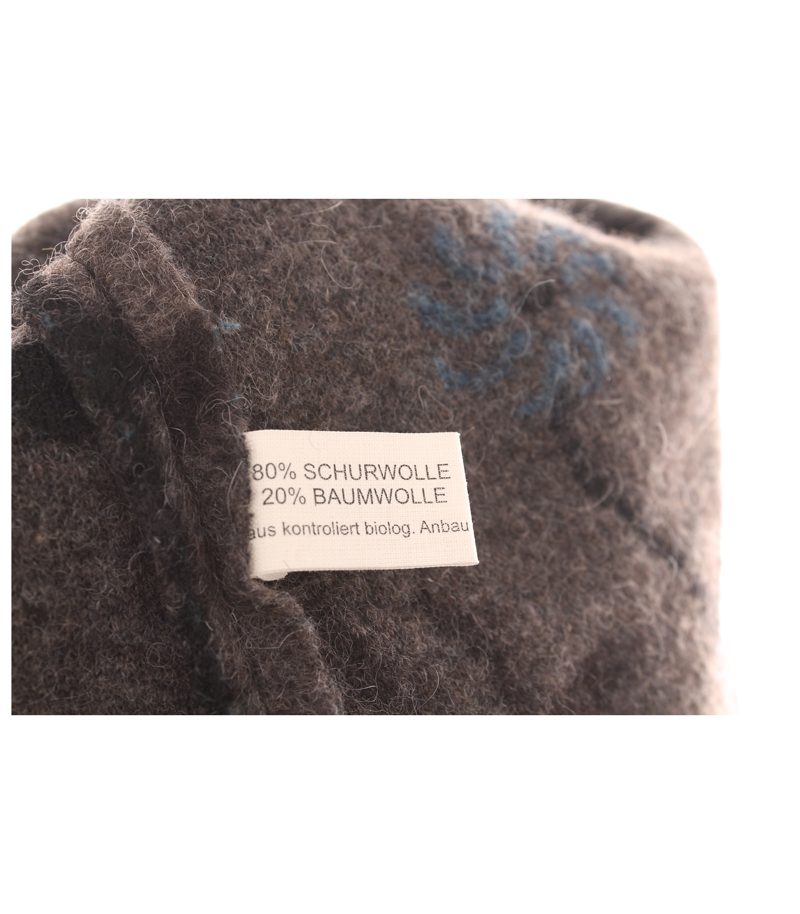 Marlies Mithöfer Damen Jacke Gr. 42 Braun Wollmix Blumen – Foto 7