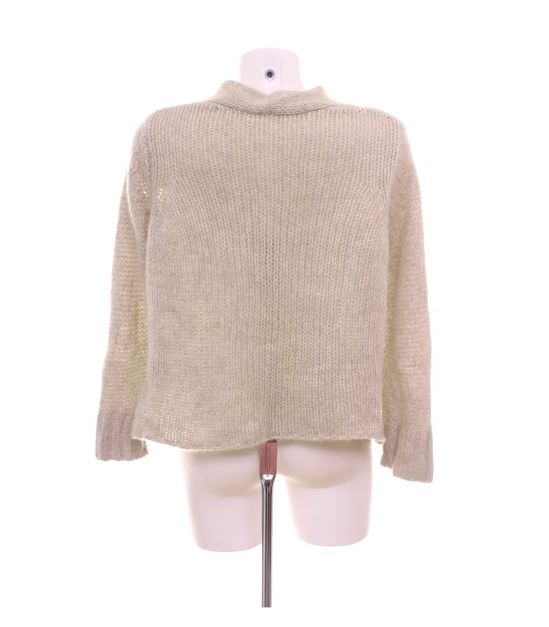 Luren Damen Strickjacke Gr. S Beige Kaschmir Seide Mix – Foto 3