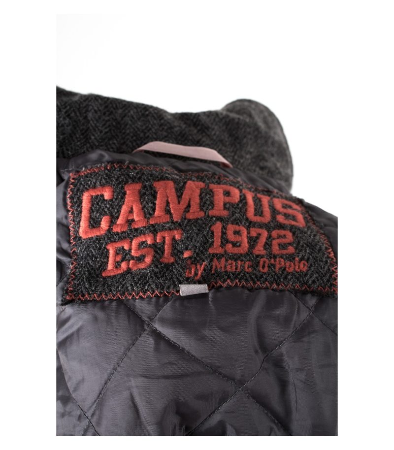 CAMPUS Marc O'Polo Mädchen Jacke Peacoat Gr. 140 Wolle – Foto 4