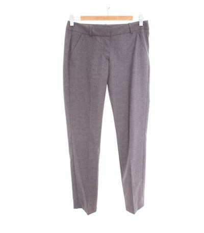 ANGELA DAVIS Damen Hose Business Gr. IT 40 DE 36 Grau