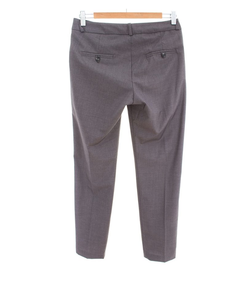 ANGELA DAVIS Damen Hose Business Gr. IT 40 DE 36 Grau – Foto 2