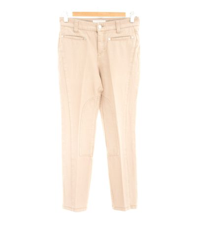MAC Damen Jeans Slim Hose Gr. XS Taupe Denim