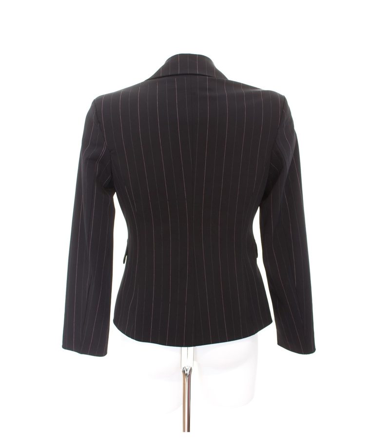 RINASCIMENTO Damen Blazer Business gestreift Gr. S Schwarz – Foto 2