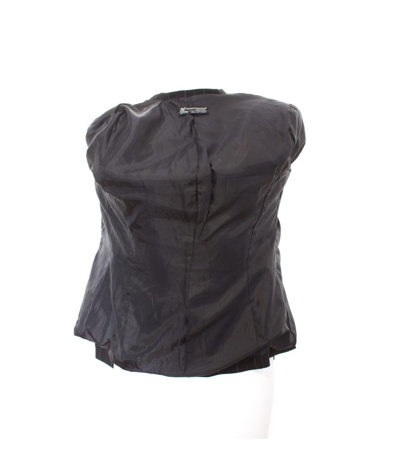 RINASCIMENTO Damen Blazer Business gestreift Gr. S Schwarz – Foto 3