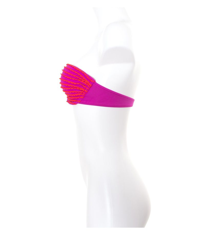 SEAFOLLY Bikini Oberteil Gr. 10 DE 36 Pink Orange – Foto 2