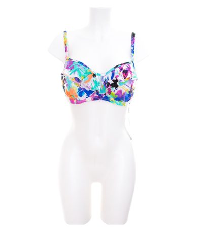 SEAFOLLY Bikini Oberteil Gr. 12 DE 38 D Cup Mehrfarbig NEU