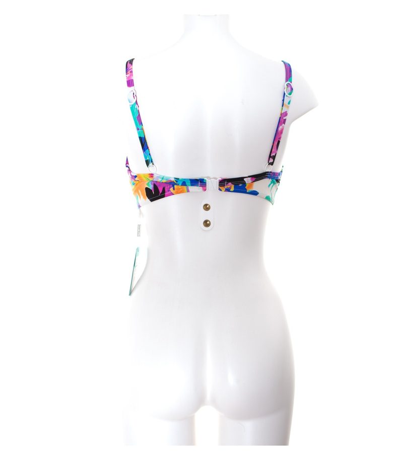 SEAFOLLY Bikini Oberteil Gr. 12 DE 38 D Cup Mehrfarbig NEU – Foto 3