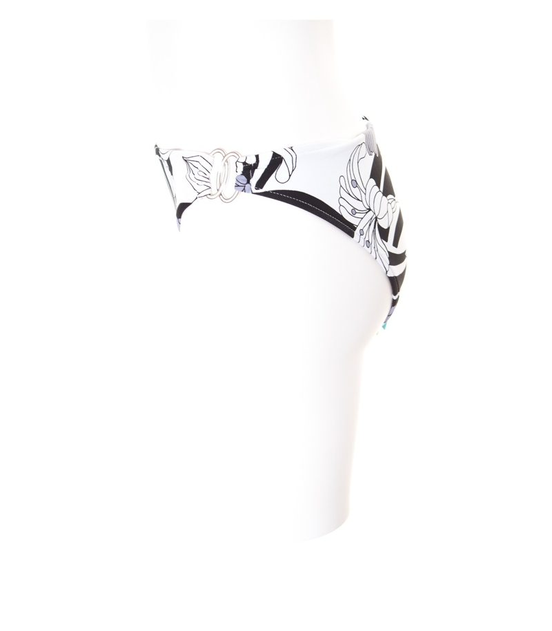 SEAFOLLY Bikini Unterteil Gr. 8 DE 34 Schwarz Weiß NEU – Foto 2