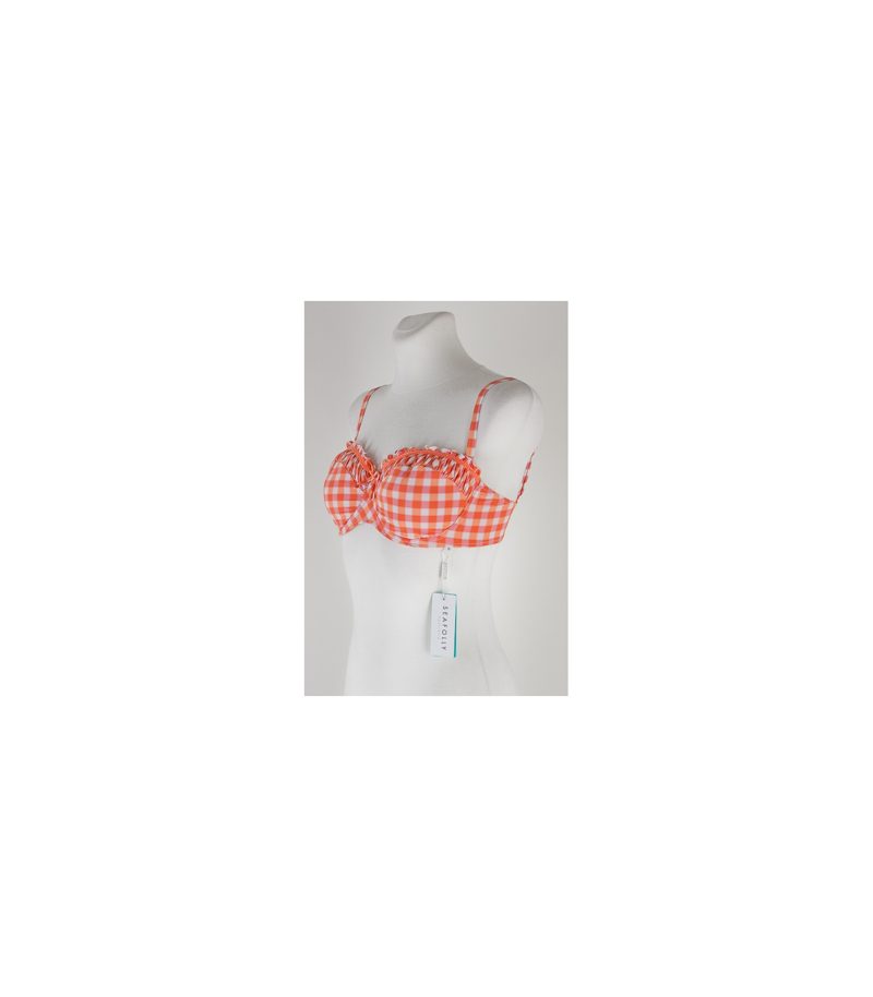 SEAFOLLY Bikini Oberteil Gr. 10D DE 36 Cup D Mehrfarbig NEU – Foto 1