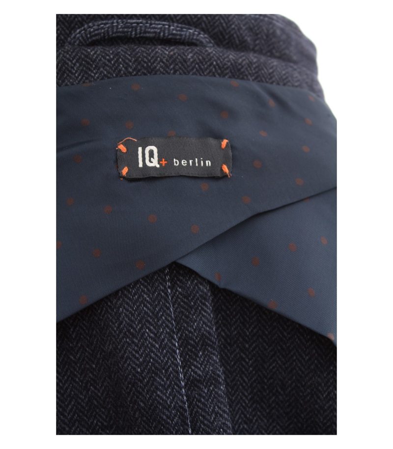 IQ+berlin Damen Blazer Casual Gr. DE 40 Blau Wolle – Foto 4