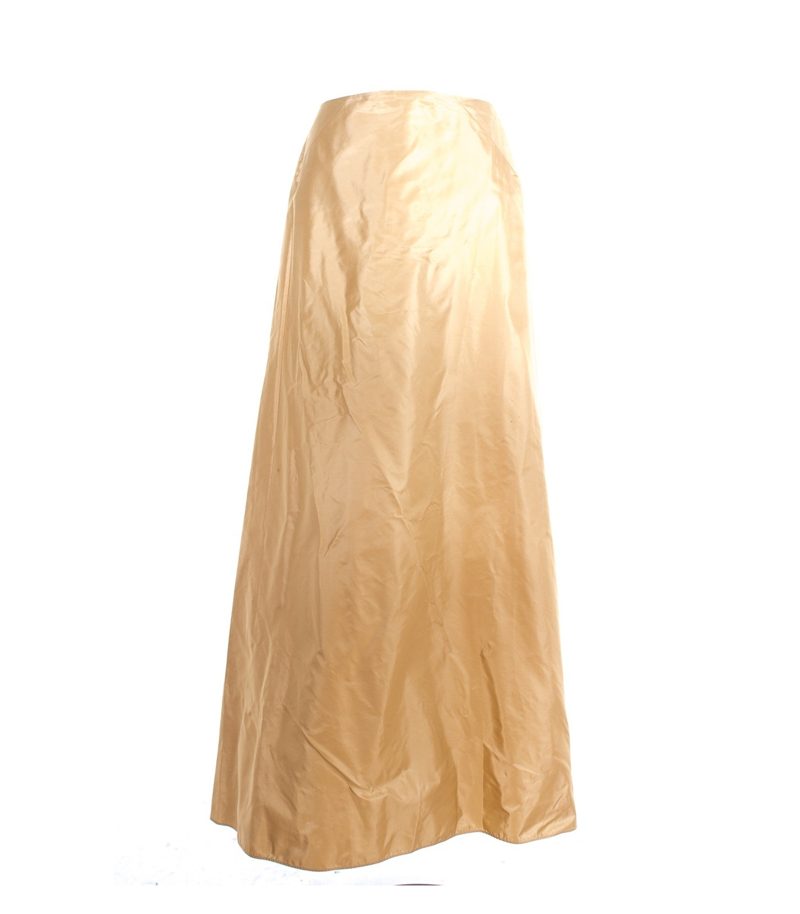 Laurel Abend Kombination Damen Top Rock Gr. 36 Kostüm Gr. DE 40 Beige Seide – Foto 4
