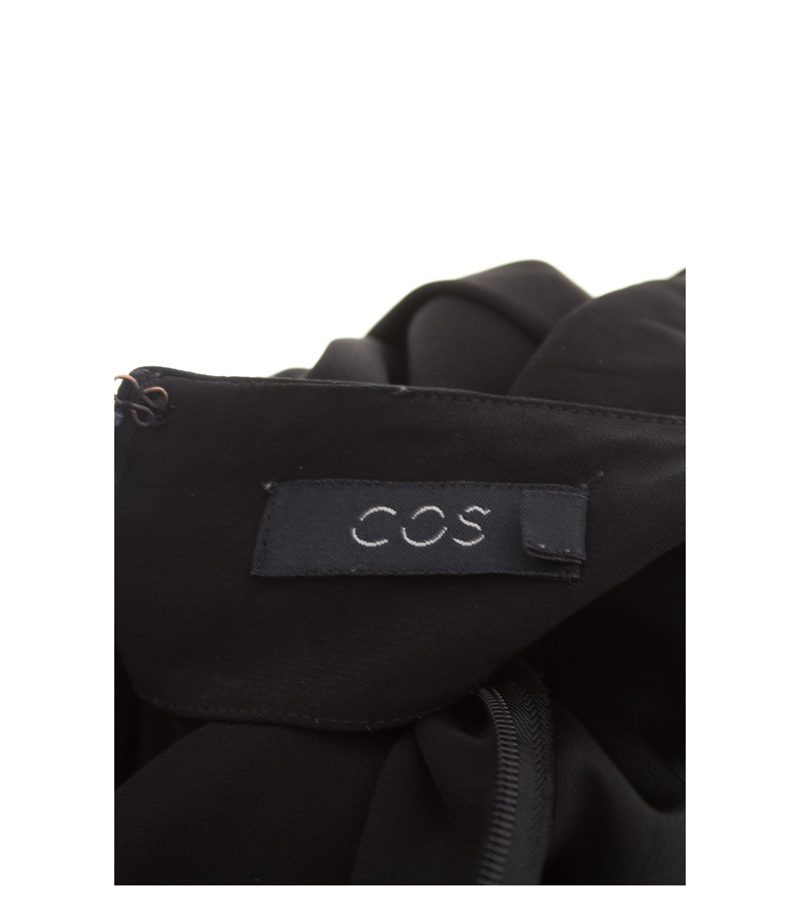 COS Damen Kleid Abendkleid Gr. DE 40 Schwarz – Foto 4