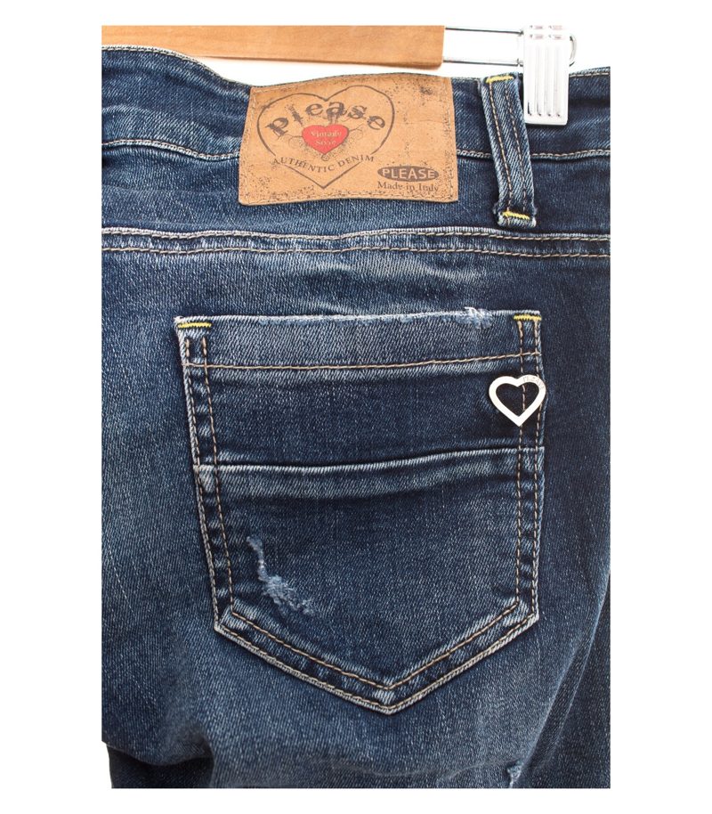 Damen Jeans Slim Gr. XS Blau Denim – Foto 2