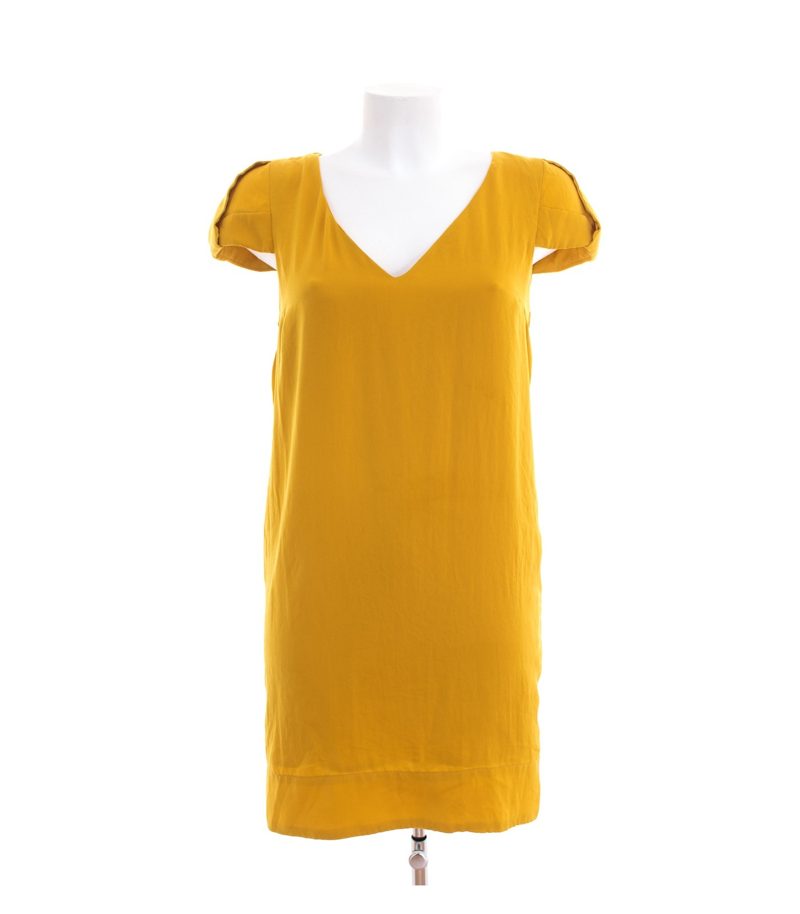 SPACE Damen Kleid Sommerkleid Gr. S Gelb – Foto 1