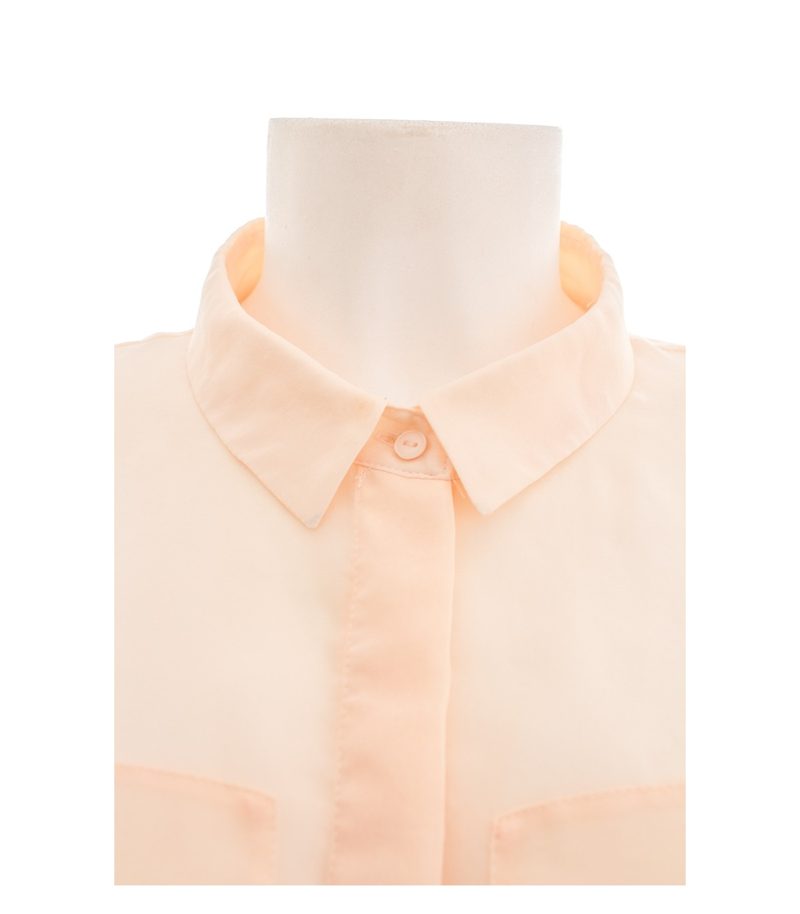 COS Damen Bluse Freizeitbluse Shirt Gr. DE 38 Creme – Foto 2