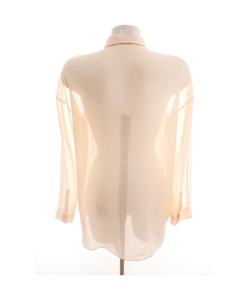 COS Damen Bluse Freizeitbluse Shirt Gr. DE 38 Creme – Foto 4