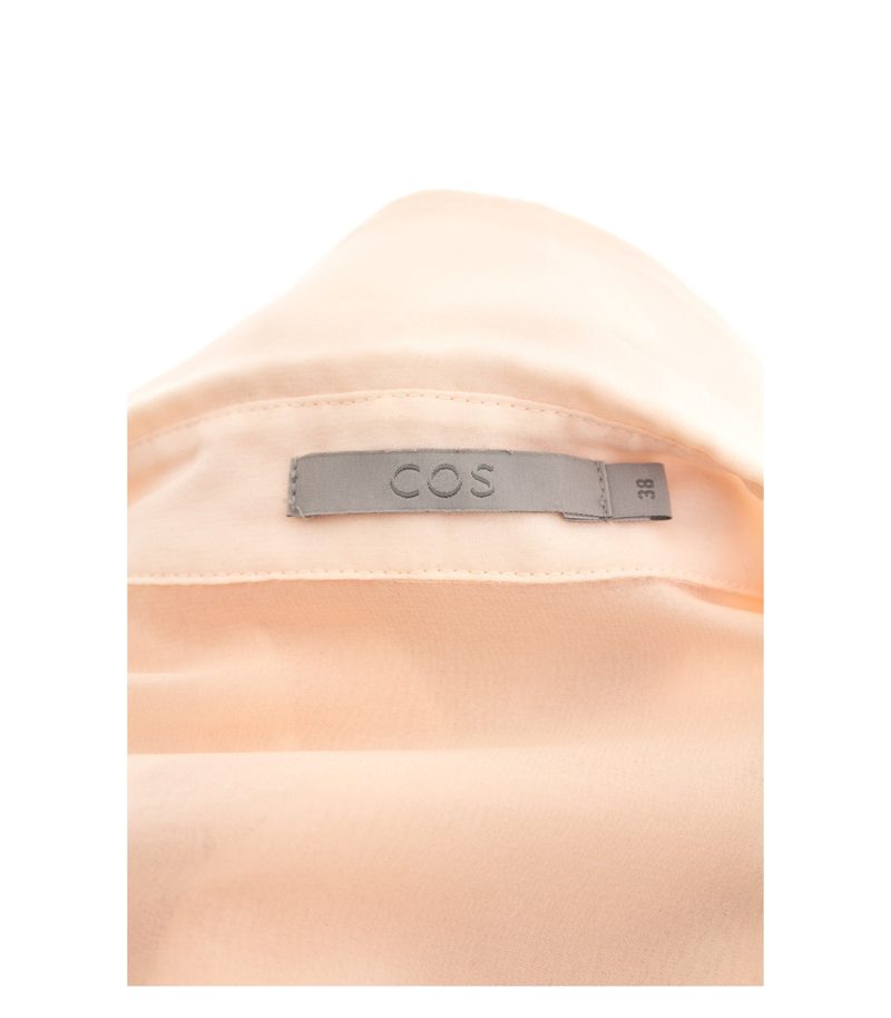 COS Damen Bluse Freizeitbluse Shirt Gr. DE 38 Creme – Foto 5