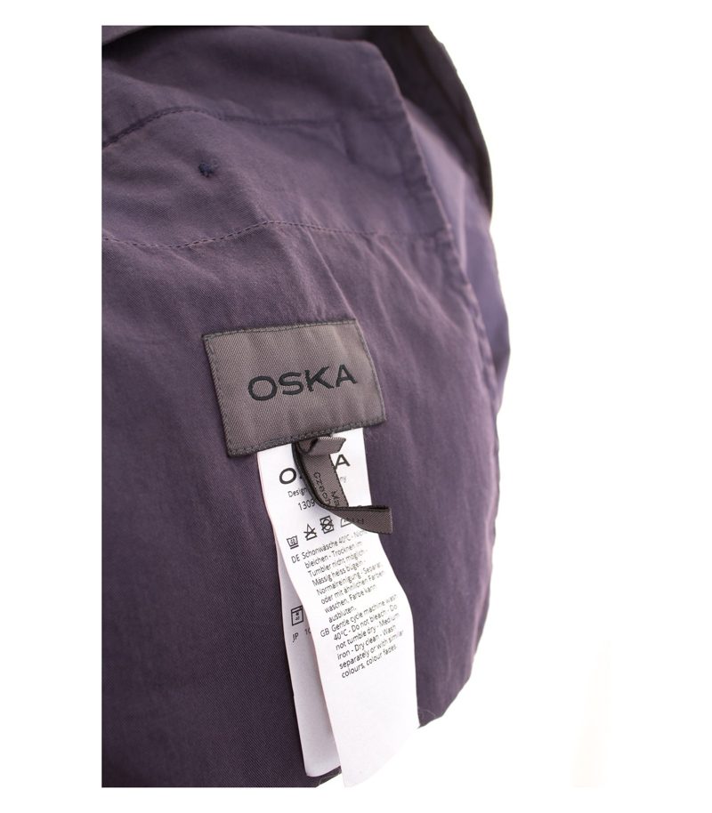 OSKA Herren Hose Chinos Blaulila Gr. 2 (DE 90) Baumwolle NEU – Foto 6