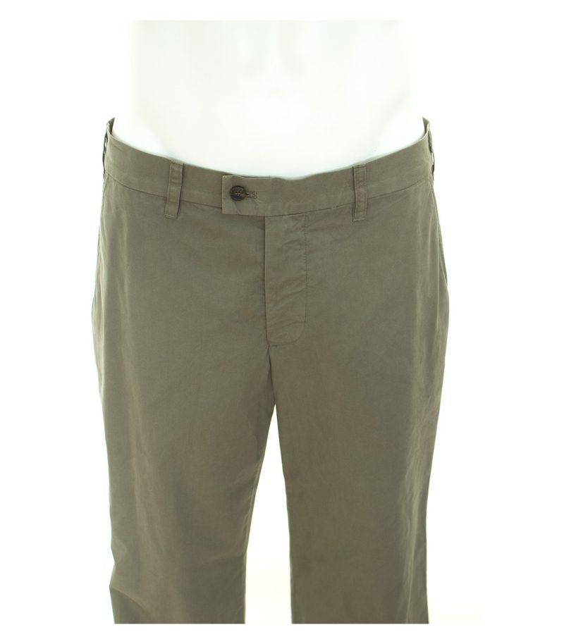 OSKA Herren Hose Chinos Gr. 3 DE 94 Khaki Baumwolle NEU – Foto 2