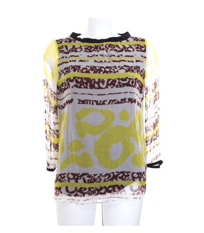 STRENESSE BLUE Damen Bluse Shirt Gr. DE 36 Mehrfarbig Seide