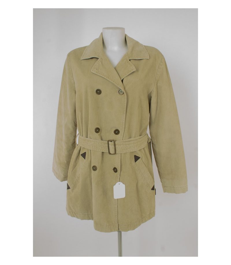 Timberland Damen Mantel Übergangsmantel Casual Gr. M Cord Baumwolle – Foto 1