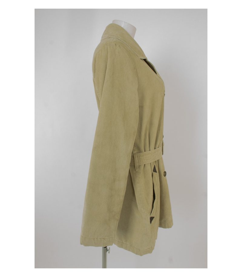 Timberland Damen Mantel Übergangsmantel Casual Gr. M Cord Baumwolle – Foto 2