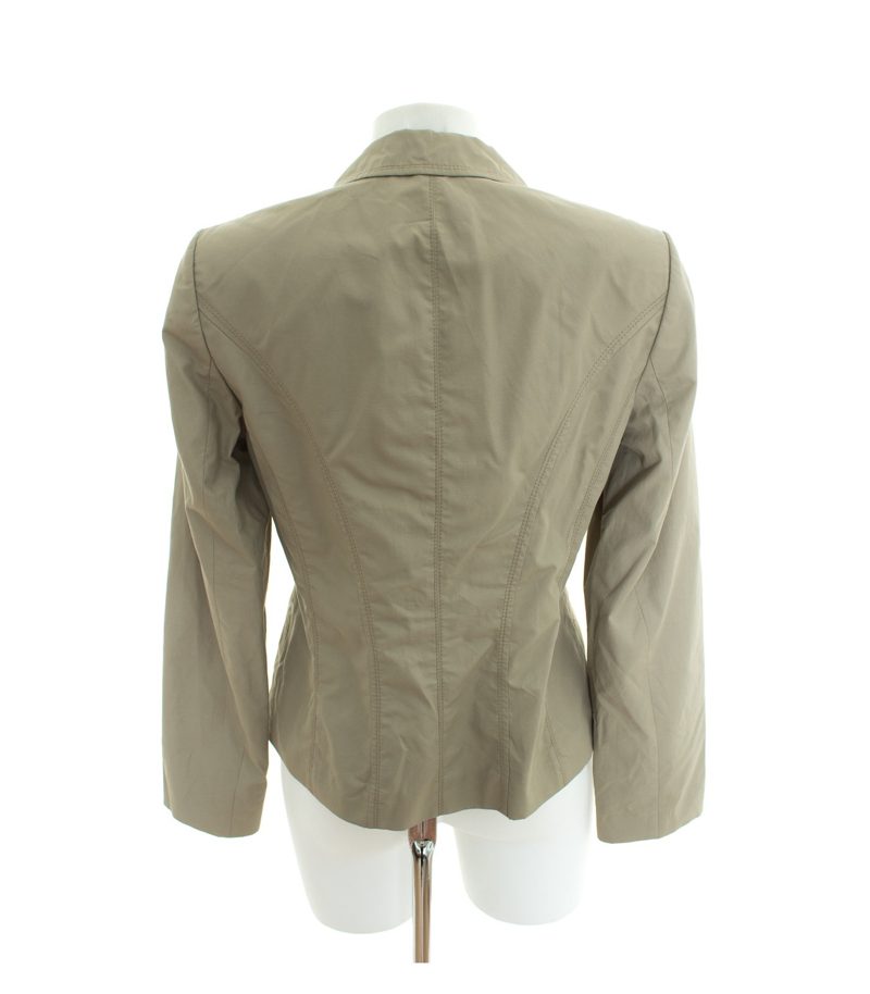 Betty Barclay Damen Blazer Gr. DE 36 Grüngrau Baumwolle – Foto 3