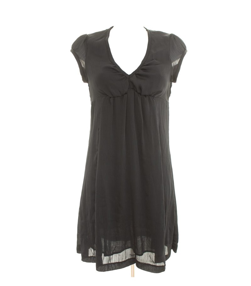 3suisses Damen Kleid Sommerkleid Gr. DE 34 Schwarz – Foto 1