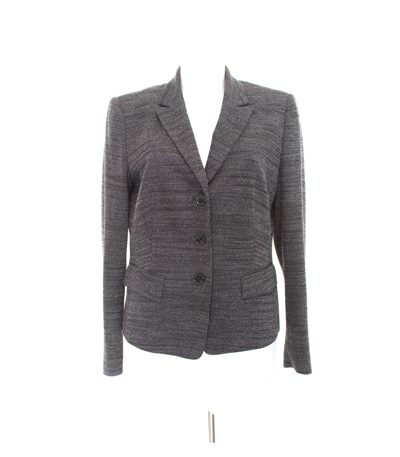 VIVENTY BERND BERGER Damen Blazer Gr. DE 42 Schwarz Weiß
