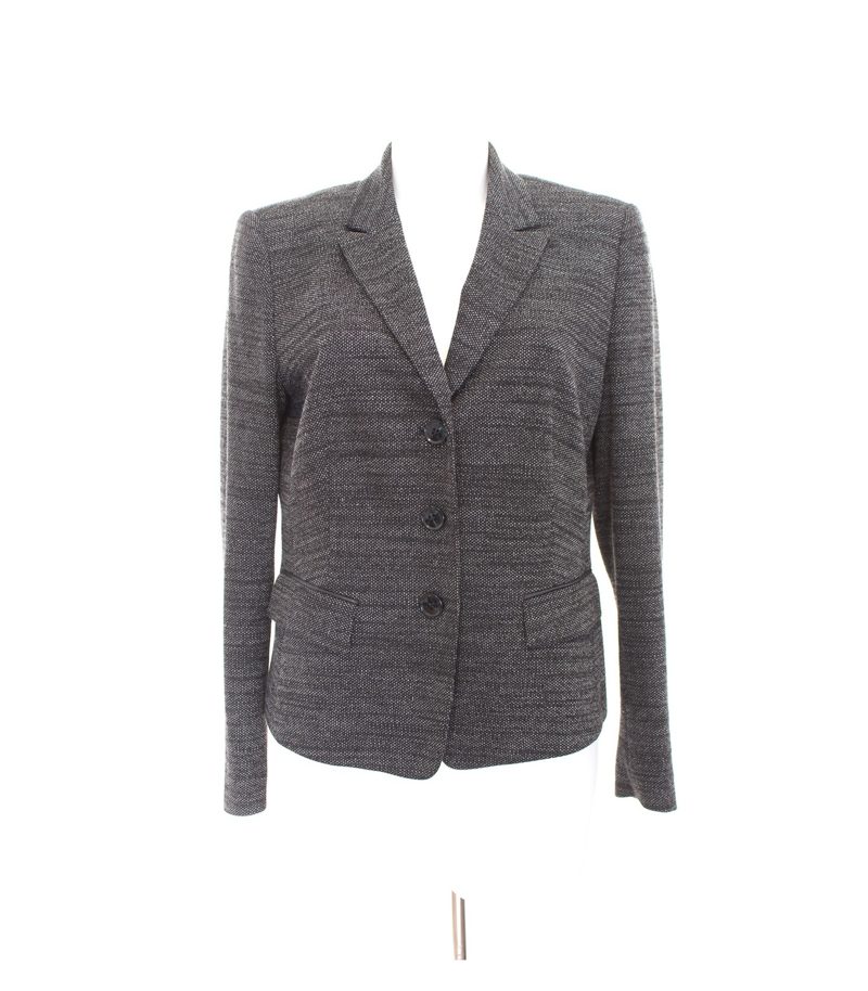 VIVENTY BERND BERGER Damen Blazer Gr. DE 42 Schwarz Weiß – Foto 1