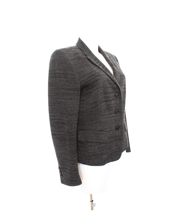 VIVENTY BERND BERGER Damen Blazer Gr. DE 42 Schwarz Weiß – Foto 2