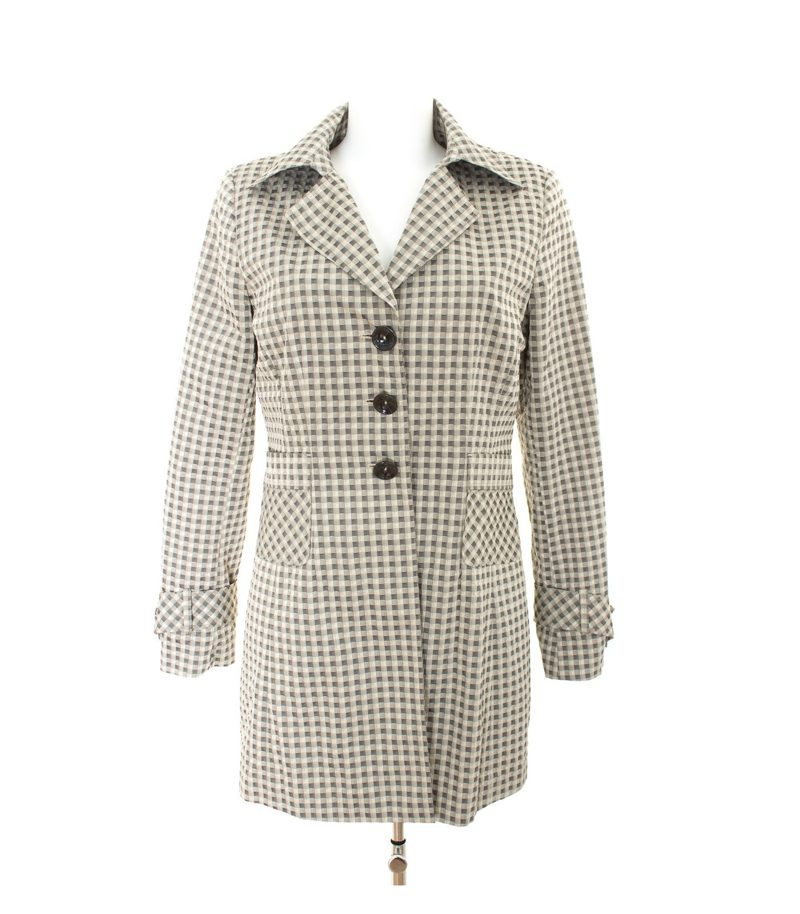 COMMA Damen Sommermantel Jacke Gr. DE 38 Mehrfarbig – Foto 1