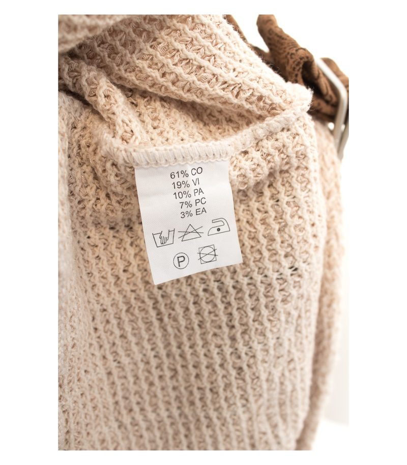 Vercallo Damen Strickjacke Strickblazer Cardigan Gr. IT 40 DE 36 Strick – Foto 7