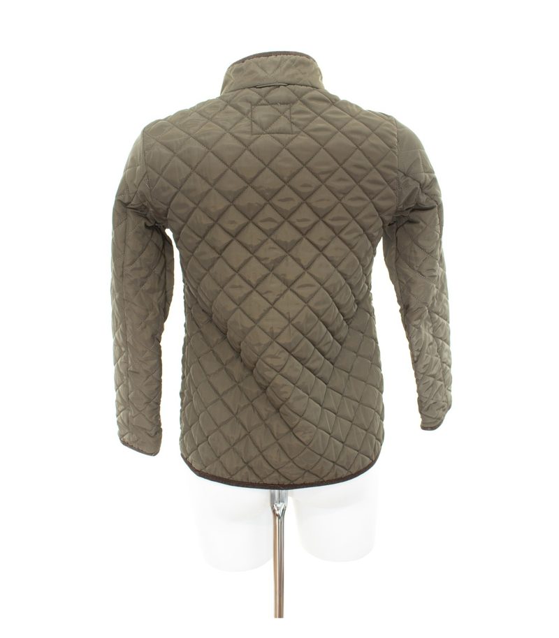 Massimo Dutti Jungen Steppjacke Jacke Gr. 11-12/146-158 cm Khaki – Foto 3