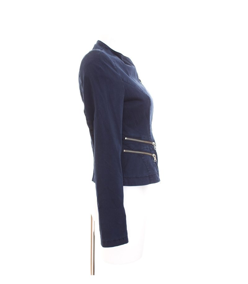 ORWELL Damen Sommerjacke Gr. DE 36 Blau Baumwolle – Foto 3