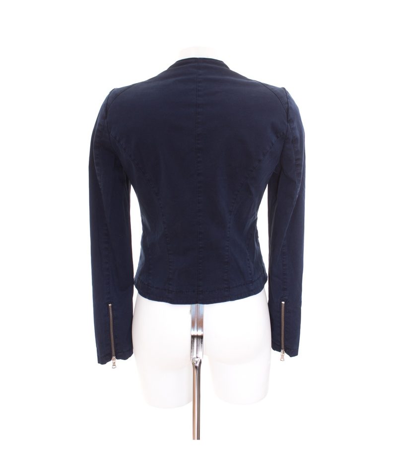 ORWELL Damen Sommerjacke Gr. DE 36 Blau Baumwolle – Foto 4