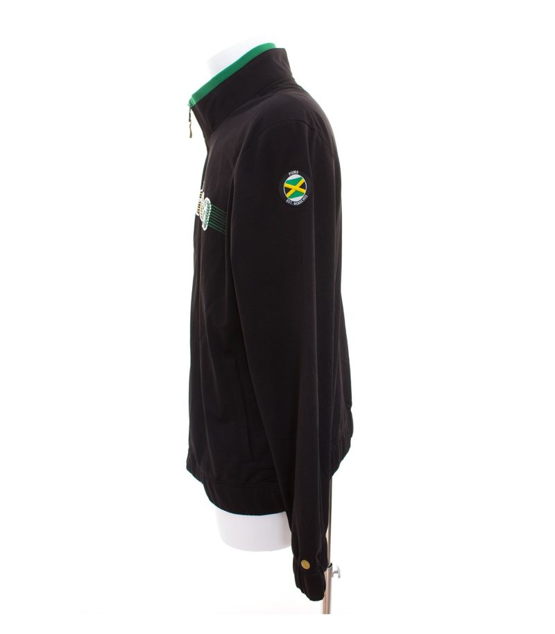Herren Gr. DE 56 Sportjacke Schwarz Grün – Foto 2