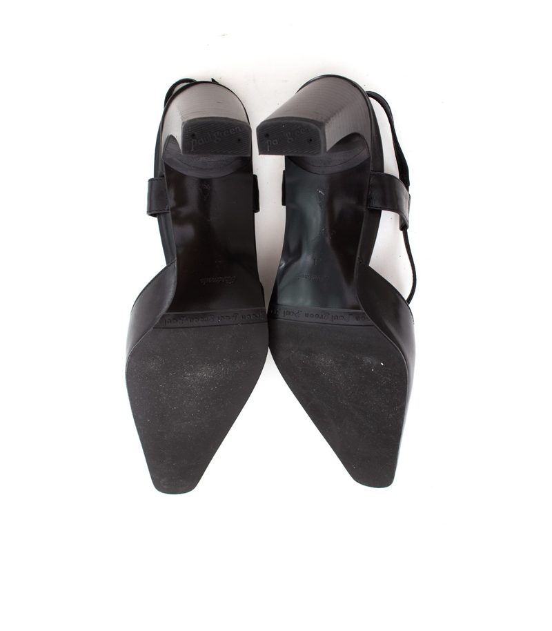 PAUL GREEN Damen Pumps High Heels Gr. DE37 UK4 Schwarz Leder – Foto 5
