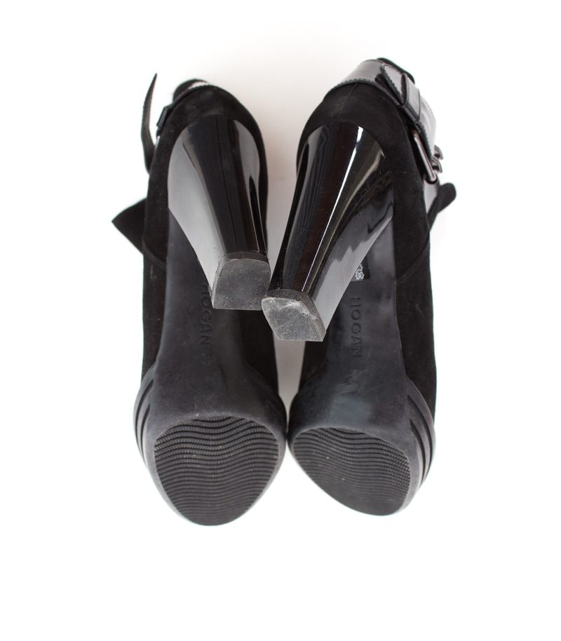 HOGAN Damen Stiefeletten Gr. DE 41 Schwarz Leder – Foto 5
