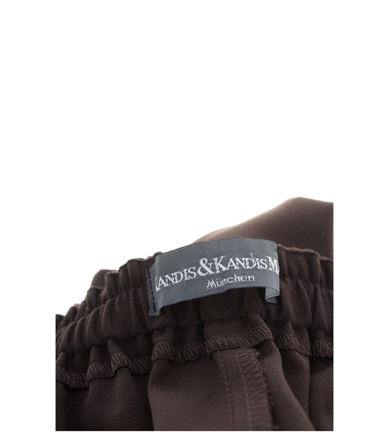 KANDIS & KANDISMANN Damen Rock Wickelrock Wrap Gr. 2 DE 38 Braun – Foto 3