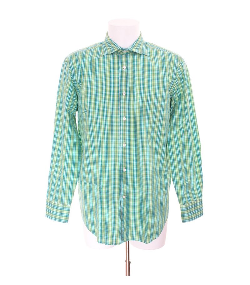 JOOP Herren Hemd Shirt Gr. 42/16,5 Mehrfarbig Baumwolle – Foto 1