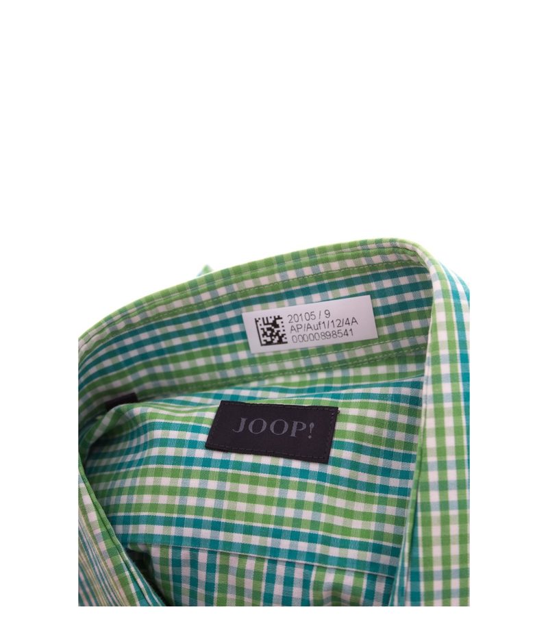 JOOP Herren Hemd Shirt Gr. 42/16,5 Mehrfarbig Baumwolle – Foto 4