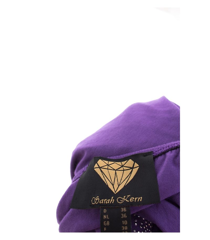 Sarah Kern Damen Kleid Stretchkleid Gr. DE 36 Violett NEU – Foto 4