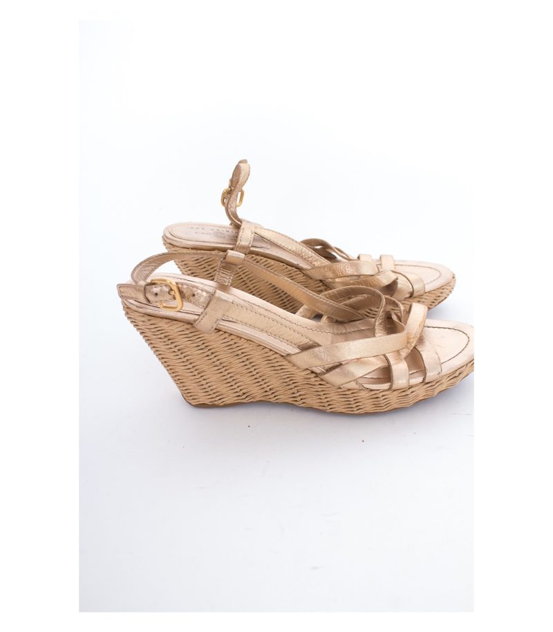 CAR SHOE Damen Sandalen Gr. DE 40 Leder – Foto 3