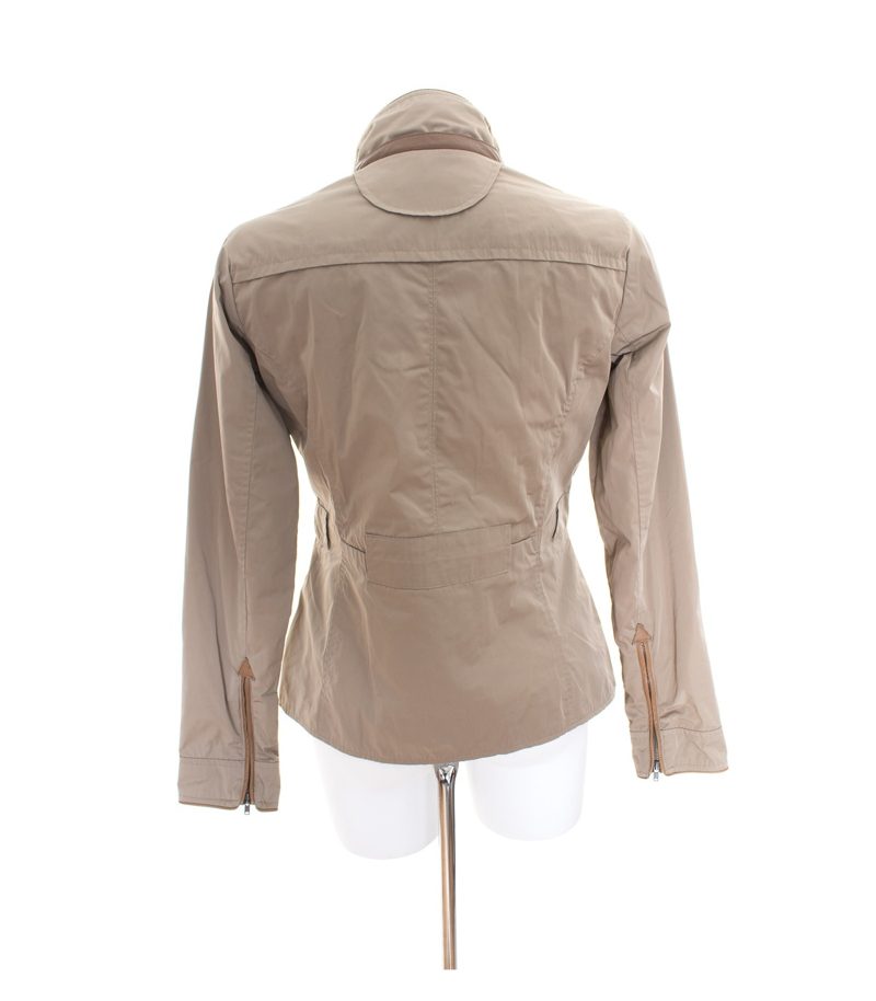 Massimo Dutti Damen Leichte Übergangsjacke Gr. M Taupe – Foto 3