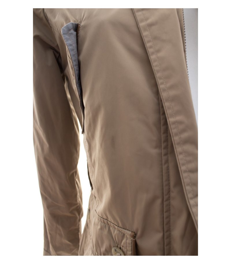 Massimo Dutti Damen Leichte Übergangsjacke Gr. M Taupe – Foto 5