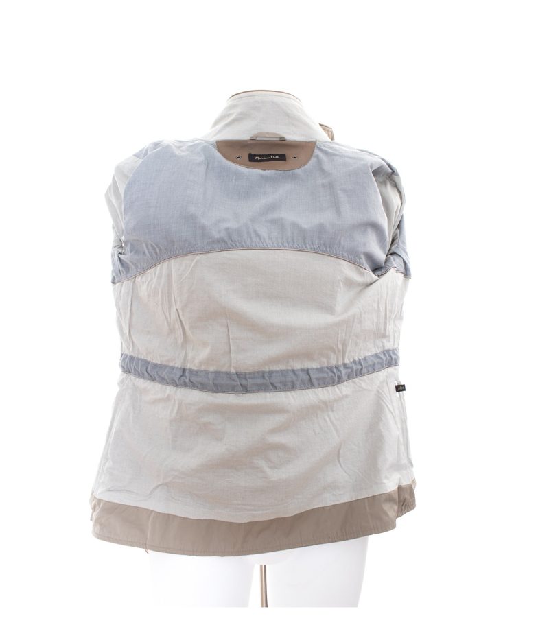 Massimo Dutti Damen Leichte Übergangsjacke Gr. M Taupe – Foto 7